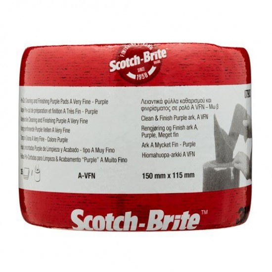 3M 7903 Scotch-Brite™ Ρολό Clean and Finish, A VFN,150 mm x 115 mm