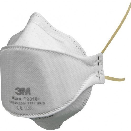 3M 9310+ Aura™ Μάσκα Σωματιδίων Χωρίς βαλβίδα FFP1 3M 9310+ Aura™ Μάσκα Σωματιδίων Χωρίς βαλβίδα FFP1