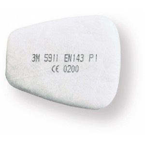 3M 5911 Φίλτρο Σωματιδίων P1 R ( 2 τεμ ) 3M 5911 Φίλτρο Σωματιδίων P1 R ( 2 τεμ )