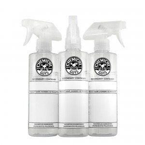 Chemical Guys Μπουκάλια Ανάμιξης με Ψεκαστήρα σετ 3 τμχ  473ml Chemical Guys Μπουκάλια Ανάμιξης με Ψεκαστήρα σετ 3 τμχ  473ml