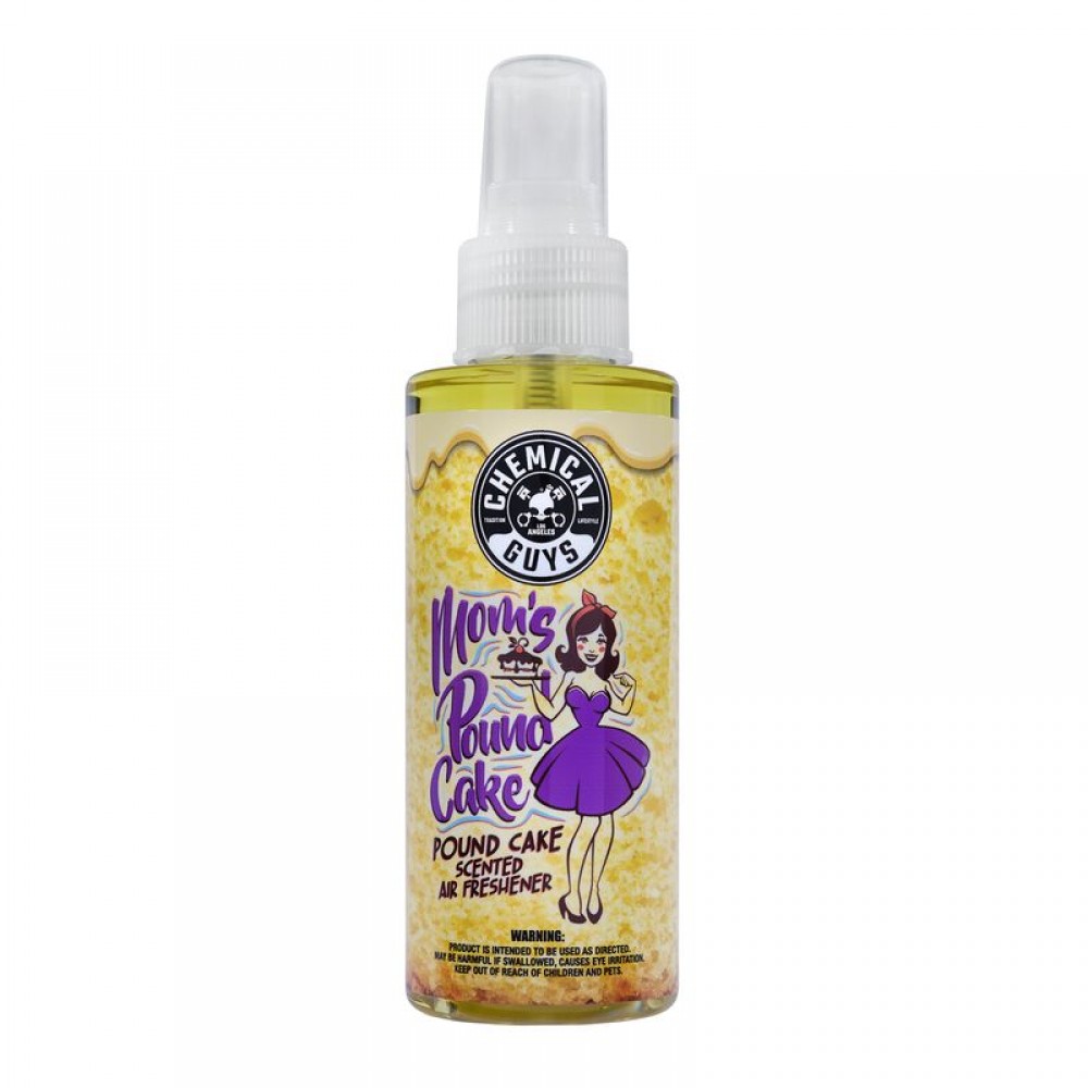 Chemical Guys Αρωματικό Σπρέι Αυτοκινήτου Mom’s Pound Cake 118ml Chemical Guys Αρωματικό Σπρέι Αυτοκινήτου Mom’s Pound Cake 118ml