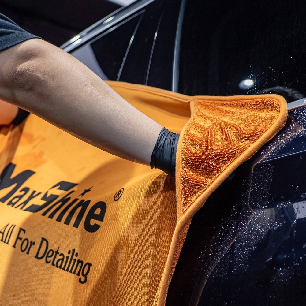 Maxshine Επαγγελματική Πετσέτα Στεγνώματος με Τσέπες 800GSM 60x110cm