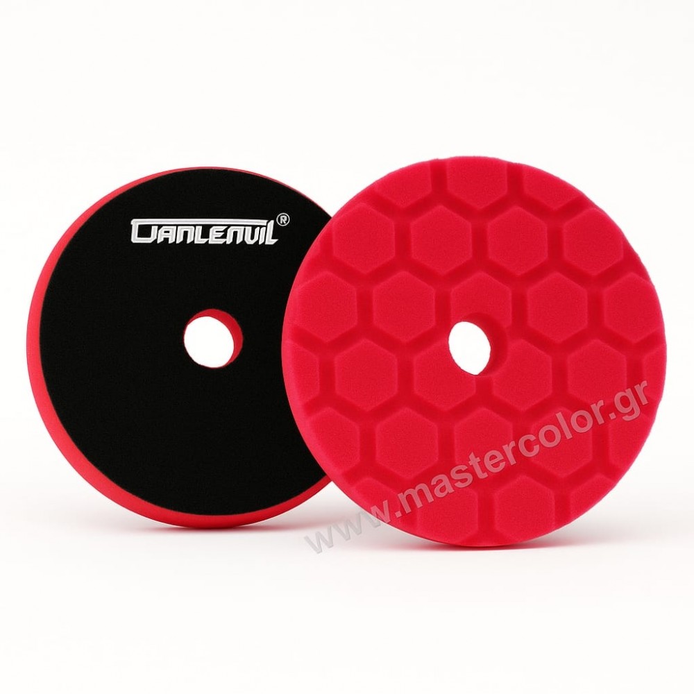 Selecetd Auto Finishing Σφουγγάρια Γυαλίσματος Δομή Hexagonal Με Τρύπα 130mm Selecetd Auto Finishing Σφουγγάρια Γυαλίσματος Δομή Hexagonal Με Τρύπα 130mm