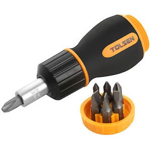 Tolsen 20033 Μαγνητικό Κατσαβίδι Χειρός με 7 Μύτες Tolsen 20033 Μαγνητικό Κατσαβίδι Χειρός με 7 Μύτες