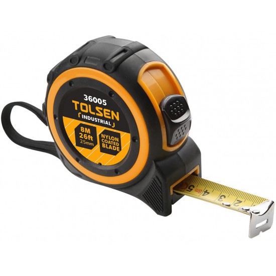 TOLSEN 36005 ΜΕΤΡΟ ΕΠΑΓΕΛΜΑΤΙΚΟ 8mX25mm TOLSEN 36005 ΜΕΤΡΟ ΕΠΑΓΕΛΜΑΤΙΚΟ 8mX25mm
