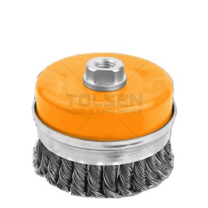 Tolsen 77515 Τροχόβουρτσα Καμπάνα 100mm (Heavy duty) Tolsen 77515 Τροχόβουρτσα Καμπάνα 100mm (Heavy duty)