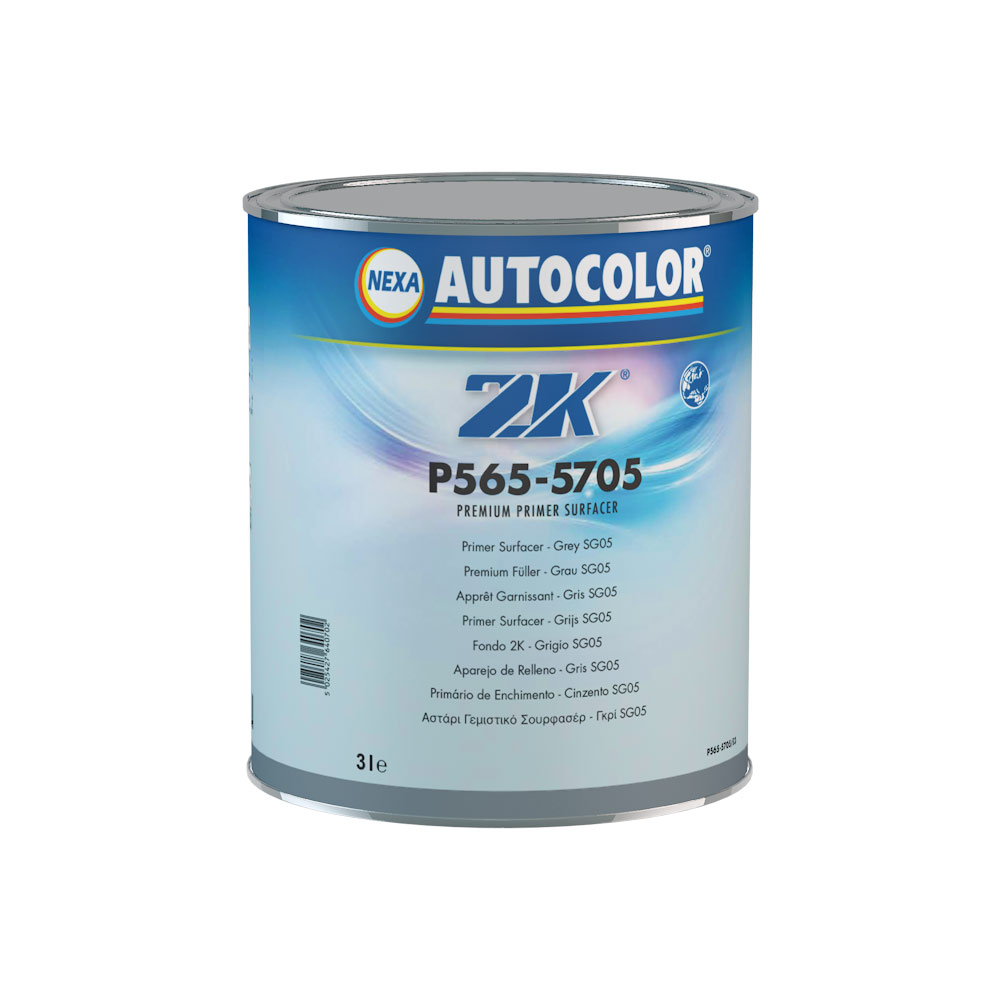 Nexa Autocolor 2K P565-5705 Αστάρι Premium Primer Surfacer Γκρί 3L