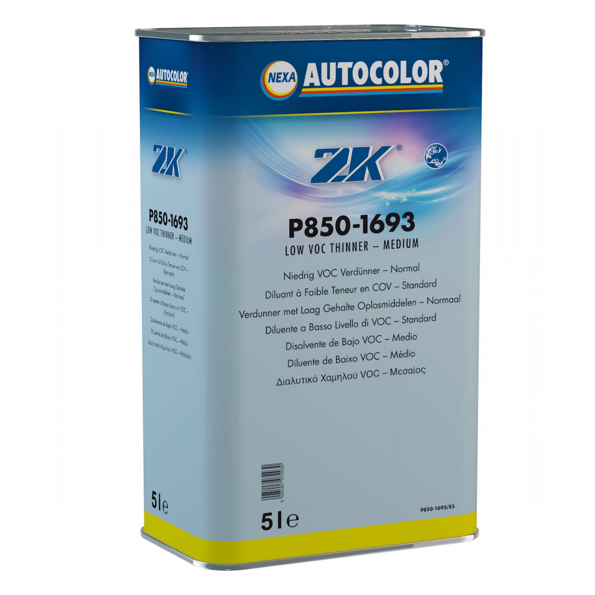 Low Mastercolor Nexa Autocolor 2K P850-1693 Διαλυτικό Low Voc Thinner Μεσαίο | MasterColor