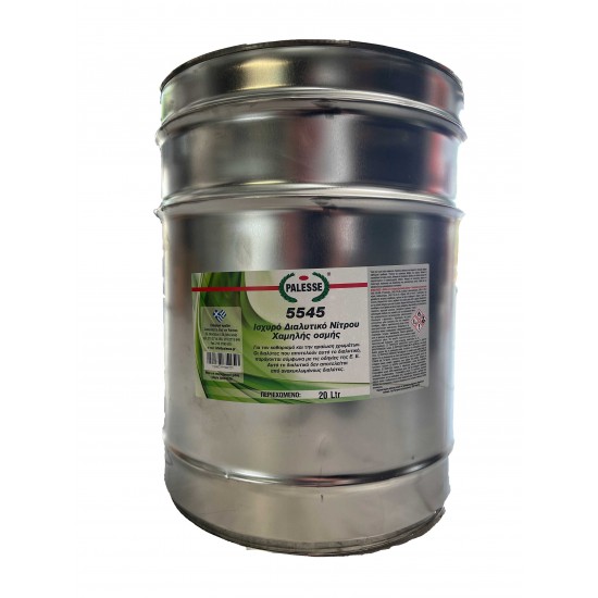 Palesse 5545 Ισχυρό Διαλυτικό Νίτρου Χαμηλής Οσμής 20lt Palesse 5545 Ισχυρό Διαλυτικό Νίτρου Χαμηλής Οσμής 20lt