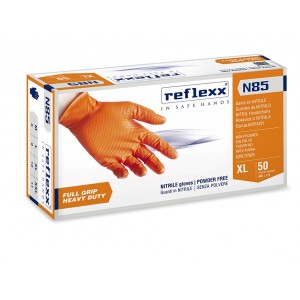 Reflexx Γάντια Εργασίας Νιτριλίου Μίας Χρήσης 50τεμ Reflexx Γάντια Εργασίας Νιτριλίου Μίας Χρήσης 50τεμ