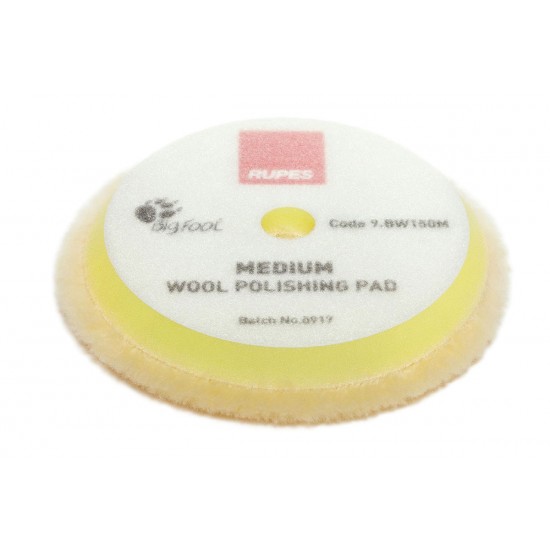 Rupes BW150M Medium Γούνα Γυαλύσματος με Μικροΐνες για Φινίρισμα 130-145mm Rupes BW150M Medium Γούνα Γυαλύσματος με Μικροΐνες για Φινίρισμα 130-145mm