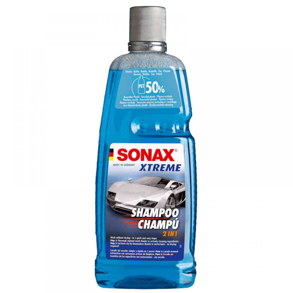 Sonax Xtreme Shampoo 2 in 1 Συμπυκνωμένο Σαμπουάν Αυτοκινήτου με Στεγνωτικό 1L Sonax Xtreme Shampoo 2 in 1 Συμπυκνωμένο Σαμπουάν Αυτοκινήτου με Στεγνωτικό 1L