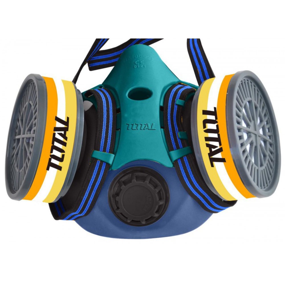 Total THRS02 Μάσκα προστασίας μισού προσώπου με 2 φίλτρα FFP3