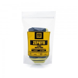Work Stuff Zephyr Waffle Πανί Καθαρισμού για Τζάμια 400gr/m2 35x35cm (3τεμ) Work Stuff Zephyr Waffle Πανί Καθαρισμού για Τζάμια 400gr/m2 35x35cm (3τεμ)